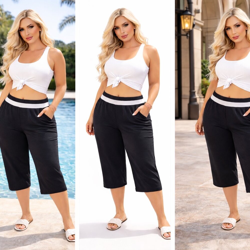 Cropped 1X Leggings
